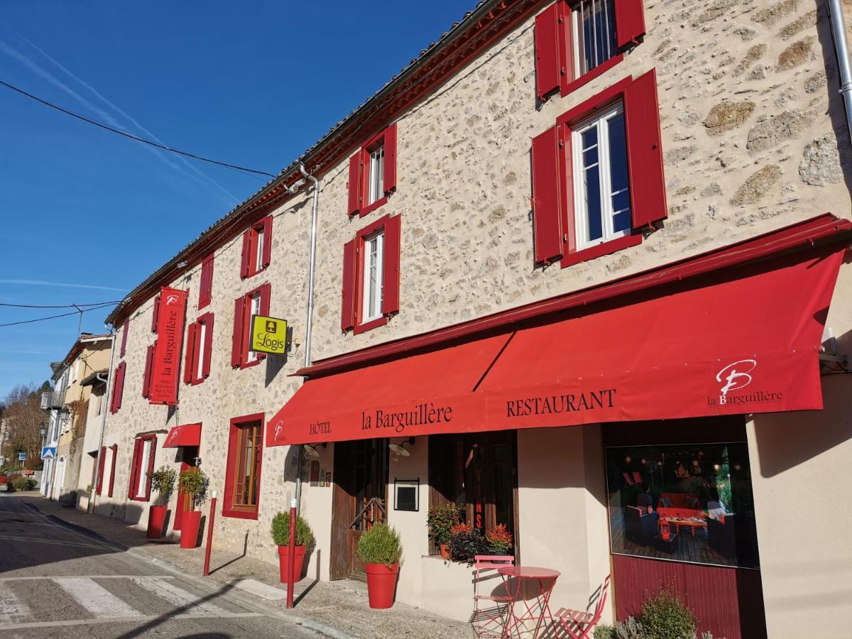 Logis Hotel Restaurant La Barguillere Saint-Pierre-de-Rivière Exterior foto